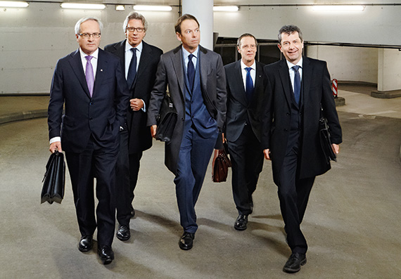 Members of the Management Board (from left to right: Hannes Bogner, Wolfgang Kindl, Andreas Brandstetter, Thomas Münkel, Kurt Svoboda) (photo) Members of the Management Board (from left to right: Hannes Bogner, Wolfgang Kindl, Andreas Brandstetter, Thomas Münkel, Kurt Svoboda) (photo)
