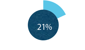 UNIQA‘s market share in austria (pie chart)