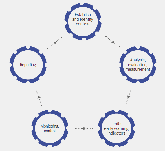 UNIQA’s risk management process (graphic)