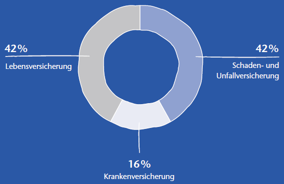 Ausgewogenes Portfolio (Kreisdiagramm)