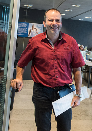 Christian Korzinek arbeitet in der Kfz-Zulassungsstelle (Foto)