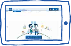 Vertrieb und Service – Illustration (Screen)