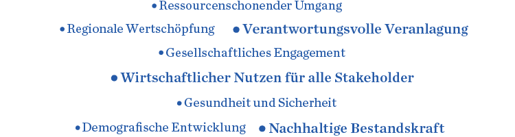 UNIQA Stakeholder Management – wesentliche Themen (Auswahl) (Kreisdiagramm)