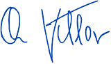 Andreas Brandstetter &ndash; CEO UNIQA Group (Unterschrift)