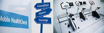 UNIQA Mobile HealthCheck &ndash; Wegweiser und Fitnessger&auml;te (Foto)