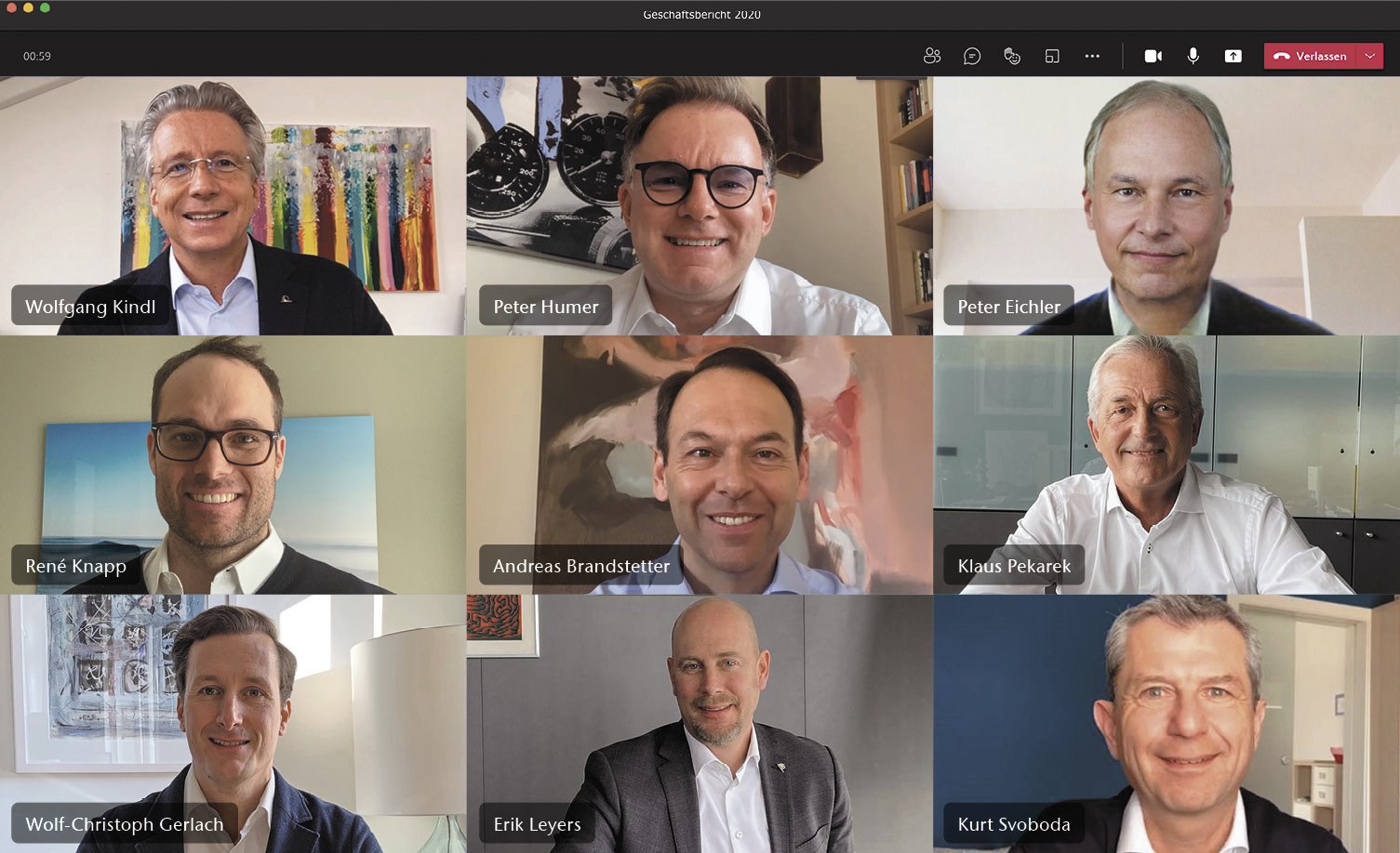Executive Board der UNIQA Group (Foto)