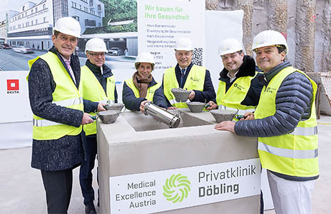 Baustelle Privatklinik Döbling (Foto)