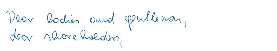 Dear ladies and gentlemen, dear shareholders,