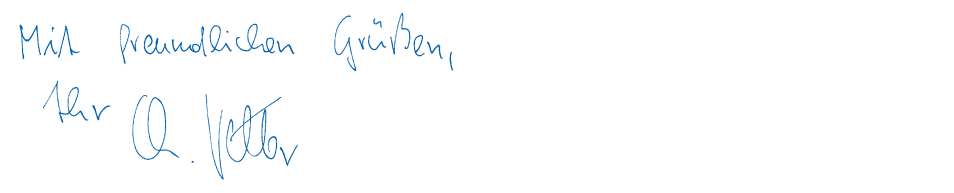 Mit freundlichen Grüßen, ihr Andreas Brandstetter